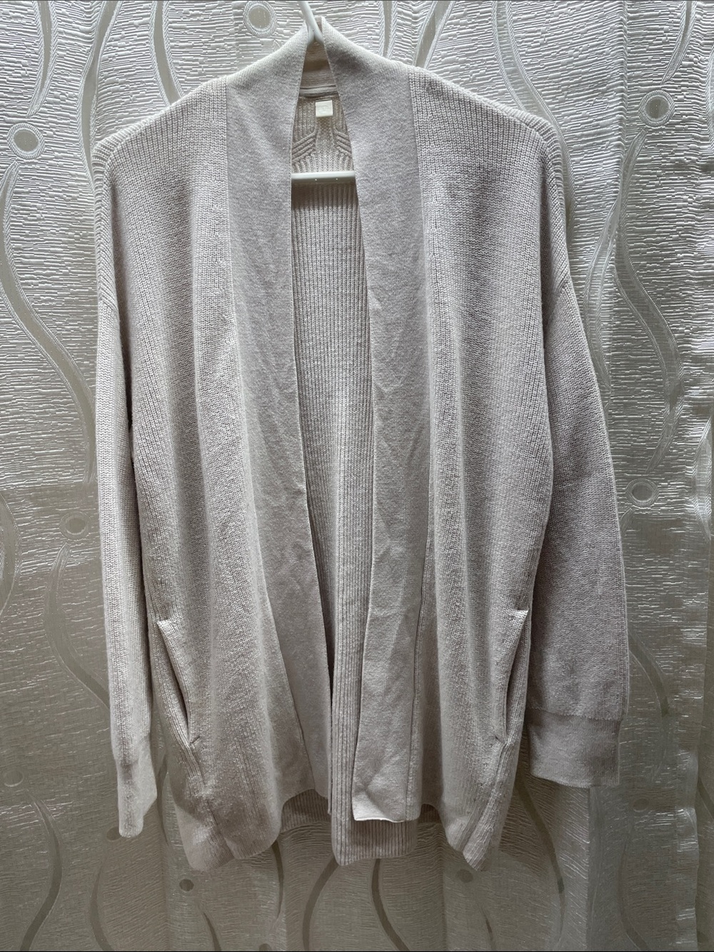 lululemon athletica Cream Open-Front Cardigan